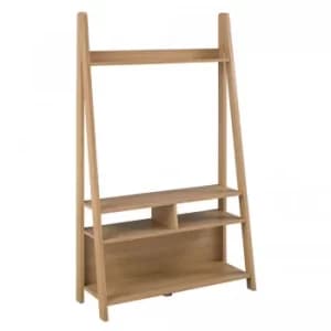 Scandinavia Oak Effect Ladder TV Unit