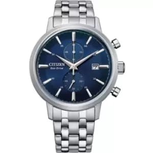 Citizen Chronograph Twin Eye Mens Watch Blue