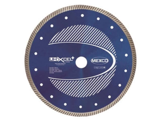 Mexco Uhxcel25025Tf Uhxcel+ Ultra Hard Plus Diamond Blade 250 X 25.4mm
