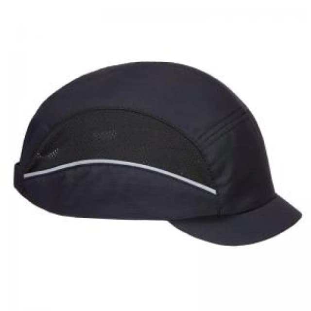 Portwest Airtech Micro Peak Bump Cap PS69BKR Colour: Black