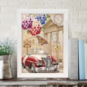 BC11115870594 Multicolor Decorative Framed MDF Painting