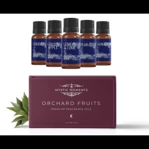 Mystic Moments Orchard Fruits Fragrant Oils Gift Starter Pack