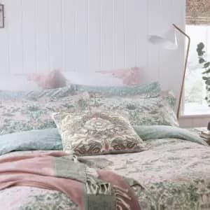 William Morris Strawberry Thief Double Duvet Cover, Cochineal Pink