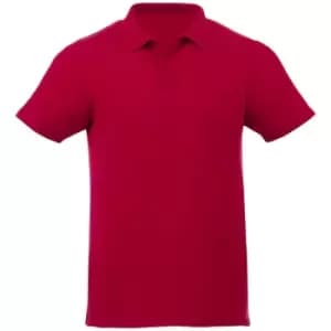 Elevate Liberty Mens Short Sleeve Polo Shirt (L) (Red)