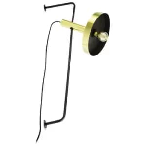 Faro Lighting - Faro Whizz Golden, Black Table Lamp