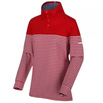 Regatta Camiola Cotton Striped Overhead - TrueRedStrpe