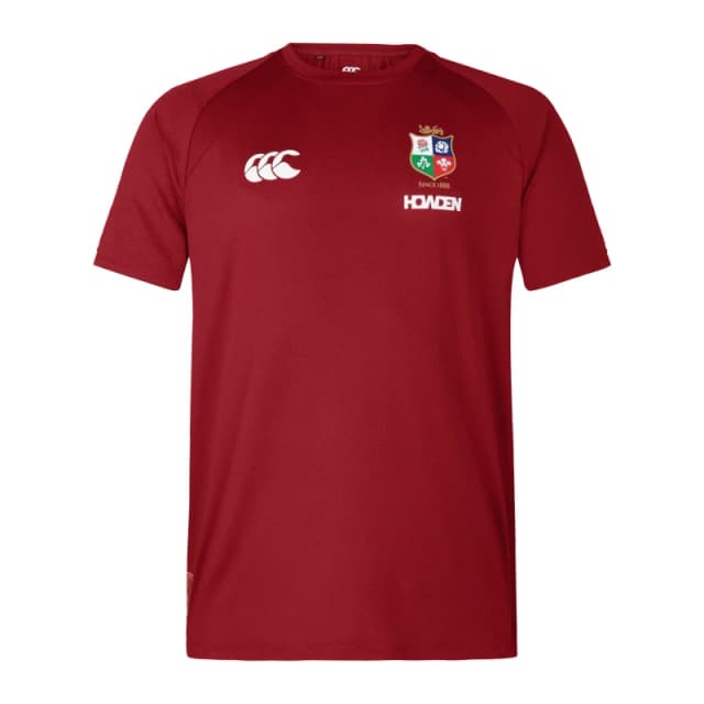 Canterbury British and Irish Lions Everest T-Shirt 2024 Adults - Red Red S