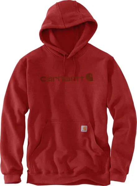 Carhartt Signature Logo, hoody , color: Red , size: L