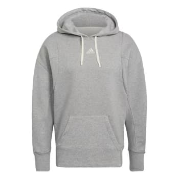 adidas Studio Lounge Fleece Hoodie Mens - Medium Grey Heather