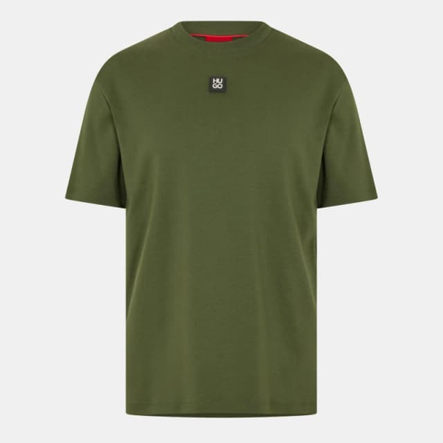 Hugo Mens Regular Fit Dalile T-Shirt Dark Green male XS