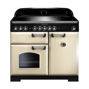 Rangemaster 95930 CDL100EICR-C Classic Deluxe 100cm Induction Range Cooker Cream