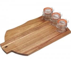 Artesa Stylish Wooden Serving Set
