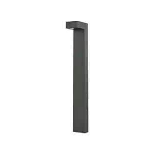 Sirio 2 Light Outdoor Tall Bollard Anthracite IP44, G9