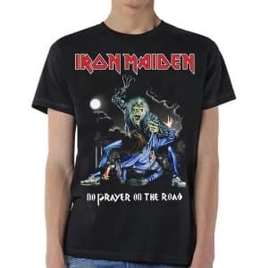 Iron Maiden - No Prayer On The Road Unisex Large T-Shirt - Black