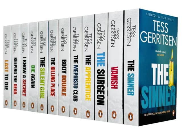 Tess Gerritsen Rizzoli And Isles Thriller 12 Book Collection The Apprentice Die Again Vanish Tess Gerritsen Books