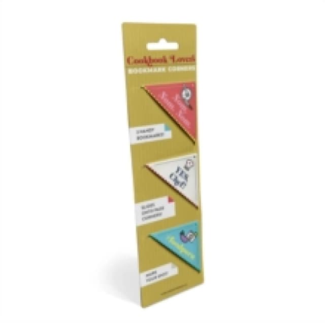 Knock Knock Cookbook Lovers Bookmark Corners Bookmark