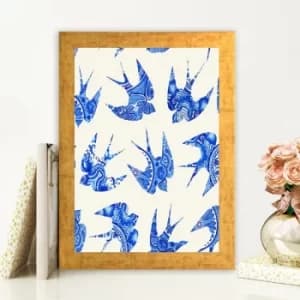 AC148664000 Multicolor Decorative Framed MDF Painting