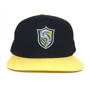 Harry Potter - Badge Hufflepuff Unisex Cap Snapback - Black