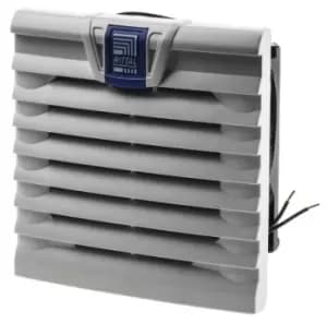 Rittal Filter Fan116.5 x 116.5mm Face Dimensions, 18m/h, AC Operation, 115 V ac, IP54