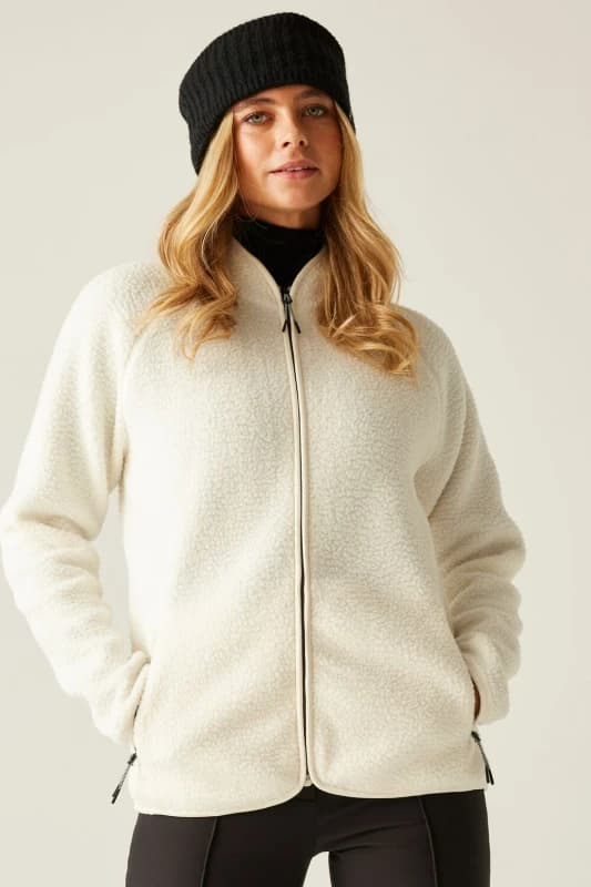 Womens fleece Dare 2B Excursion Blanc Female 40