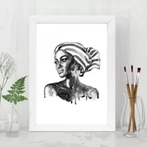 BC1086444323 Multicolor Decorative Framed MDF Painting