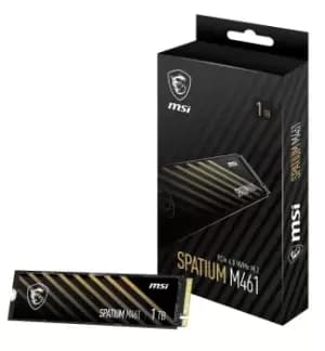 MSI SPATIUM M461 1TB SSD PCIe 4.0 NVMe M.2 Solid State Drive
