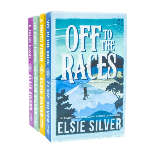 Gold Rush Ranch Series 4 Book Collection By Elsie Silver Off to the Races A Photo Finish The Front Runner Elsie Silver Books