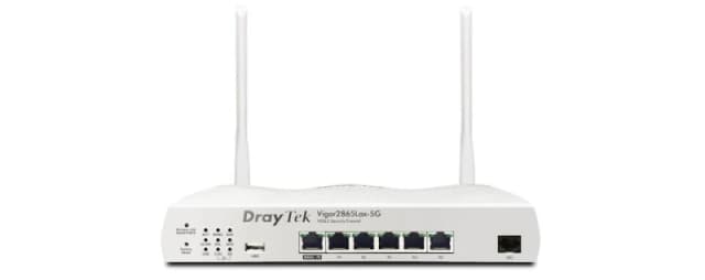 Draytek Vigor 2865Lax-5G AX3000 Wireless VDSL Router with integrated 5G modem V2865LAX-5G-K