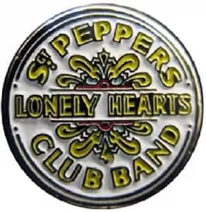 The Beatles Sgt Pepper Album Pin Badge