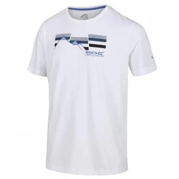Regatta Breezed Coolweave Cotton T-Shirt - White