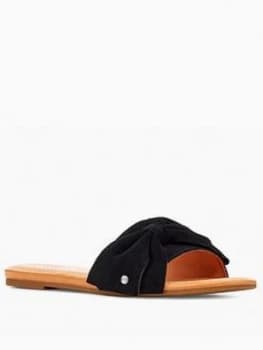 Ugg Deanne Flat Sandals - Black