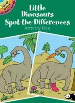 Little Dinosaurs Spot-the-Differences Activity Book by Fran Newman-D'Amico
