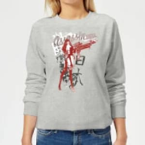 Marvel Knights Elektra Assassin Womens Sweatshirt - Grey - L
