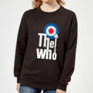 The Who Target Logo Womens Sweatshirt - Black