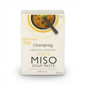 Clearspring Instant White Miso Soup Paste & Sea Vegetable - 60g
