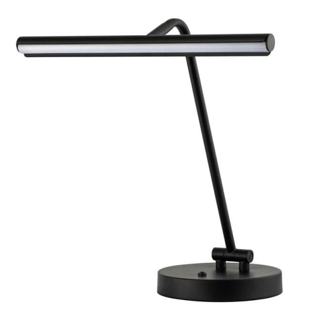 Happy Homewares Black LED Picture Light Desk Lamp with Touch Dimmer Black Unisex