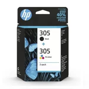HP 305XL Black and Tri Colour Ink Cartridge