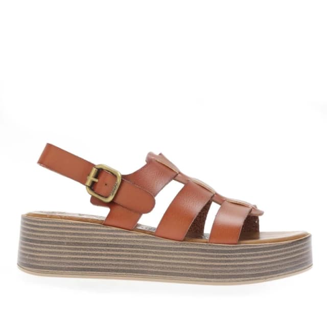 Blowfish Malibu London-B Platform Sandals - Brown Brown 6