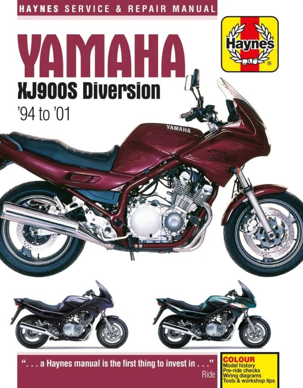 3739 - Haynes Service Manual For Yamaha XJ 900S 1995-2001 3739