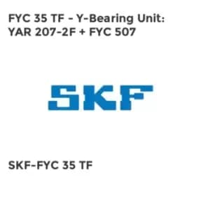 FYC 35 TF - Y-Bearing Unit: YAR 207-2F + FYC 507