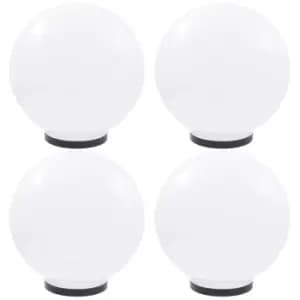 Vidaxl LED Bowl Lamps 4 Pcs Spherical 40 cm