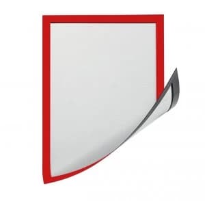 Magiboards Solo Magnetic Paper Holders A4 Red PK12