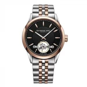 Raymond Weil Freelancer Mens Two-Tone Bracelet Watch