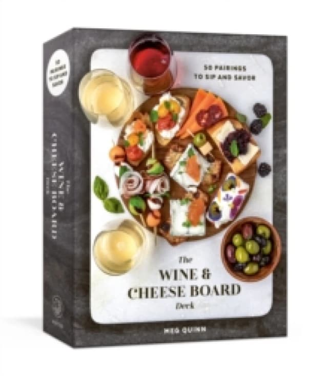 The Wine and Cheese Board Deck. Cards. By Meg Quinn, Jennifer Fiedler, Haley Davis Books