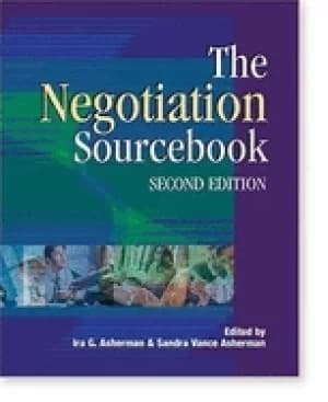 negotiation sourcebook 2nd ed