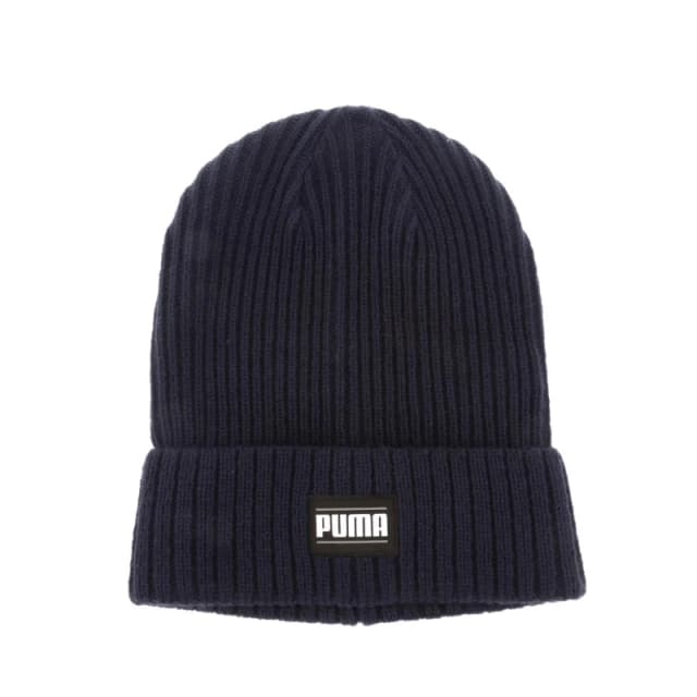 Puma Ribbed Classic Cuff Beanie - Blue Blue One Size