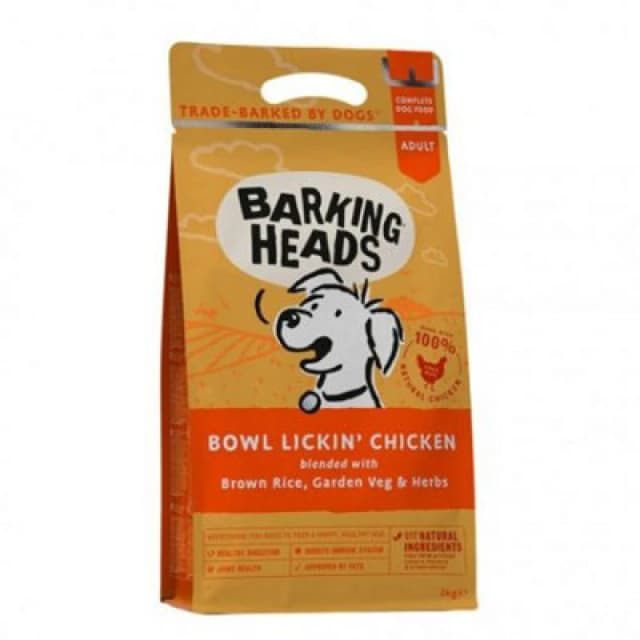 Barking Heads All Hounder Bowl Lickin' Goodness Chicken Dry Dog Food, 12kg