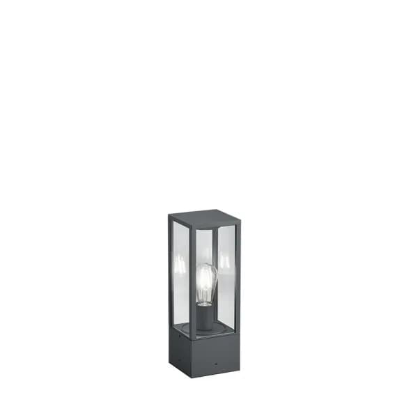 Garonne Modern Outdoor Pedestal Light Anthracite IP44