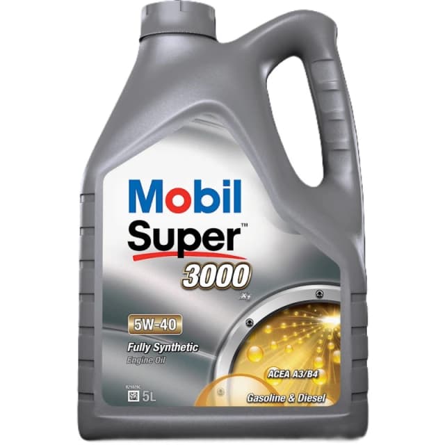 MOBIL 157303 Engine oil MOBIL SUPER 3000 X1 5W-40 Capacity: 5l Engine Oil (1862)