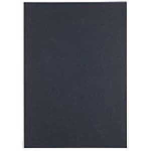GBC Binding Covers A4 LeatherGrain 250 gsm Black Pack of 100